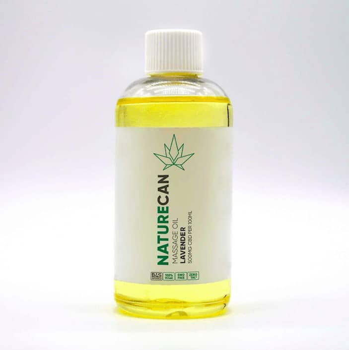 CBD Massage Öl Naturecan