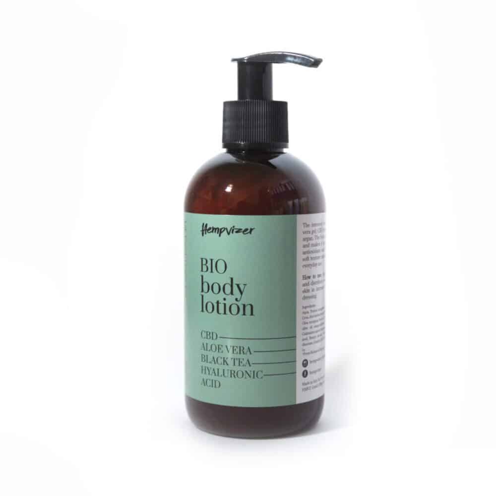 BIO Bodylotion  mit Hyaluronsäure und CBD -Hempvizer