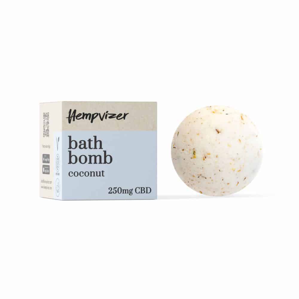 CBD Bade Bombe KOKONUSS - 250 mg CBD